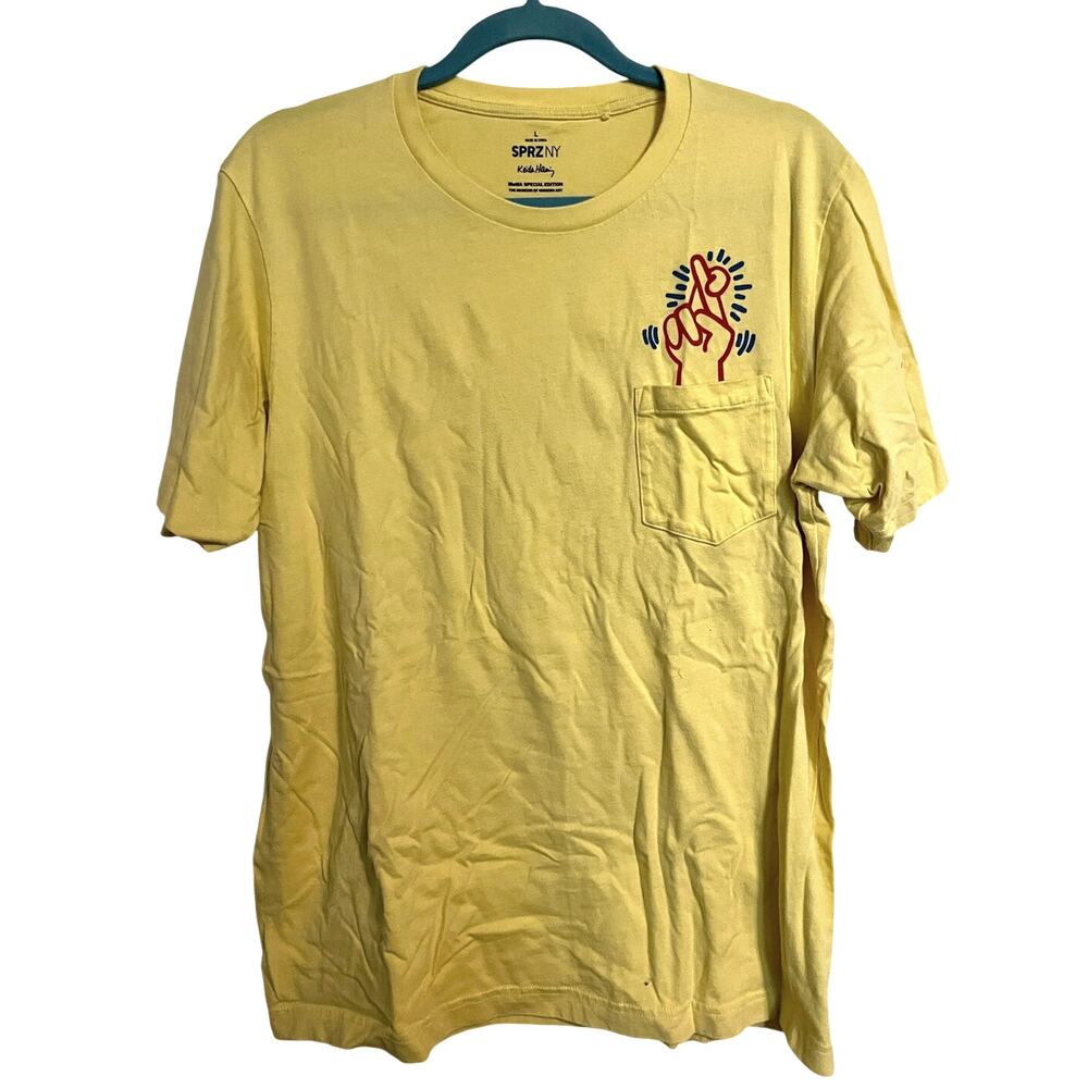Uniqlo x MOMA Limited Edition Keith Hating Pocket Tee